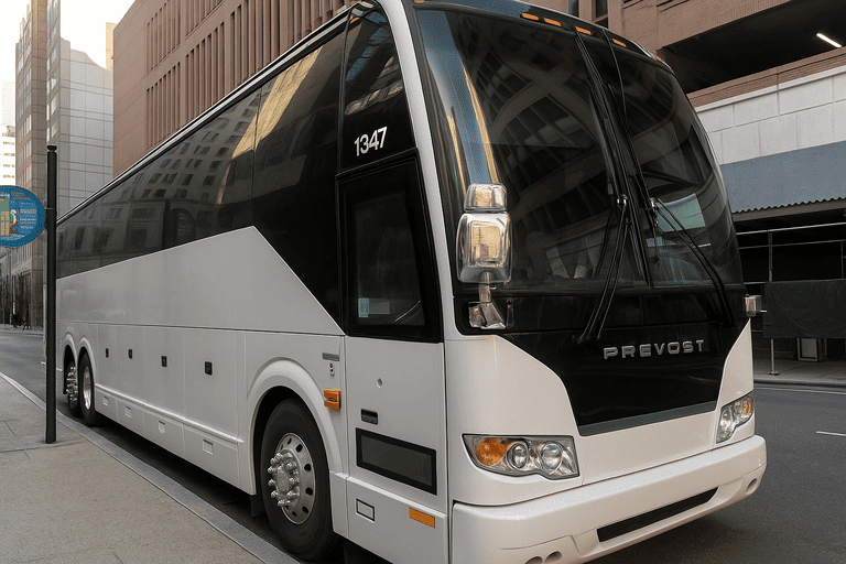a Owensboro Charter Bus coach bus