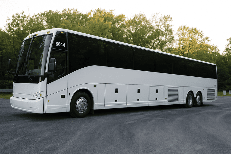 exterior of Owensboro Charter Bus coach bus