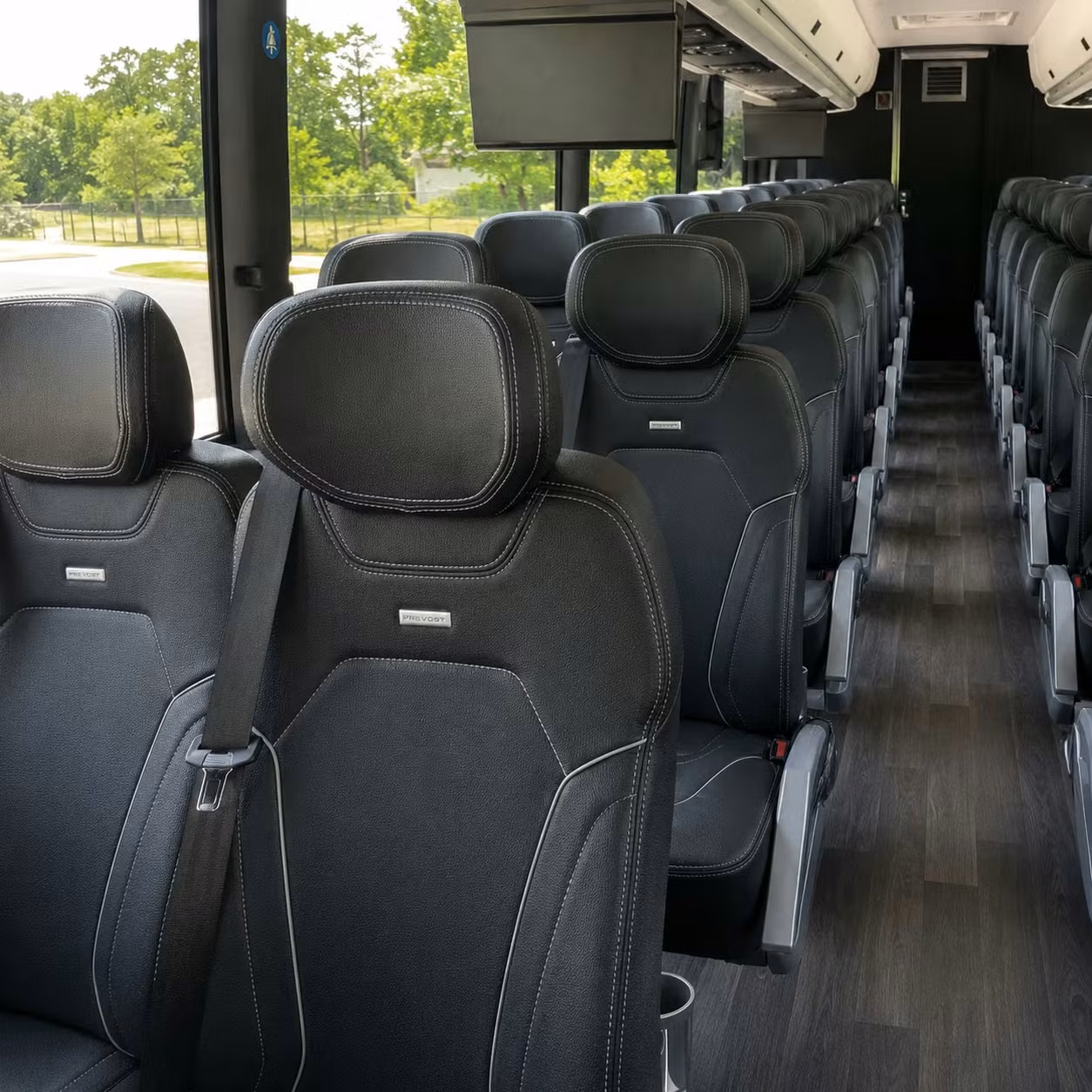 owensboro charter bus interior