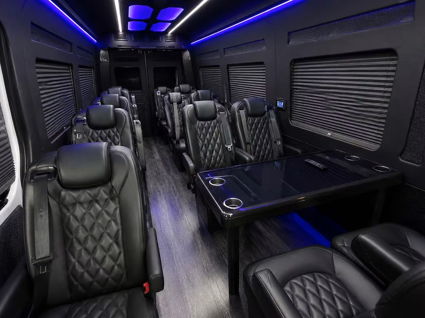 sprinter van with driver interior