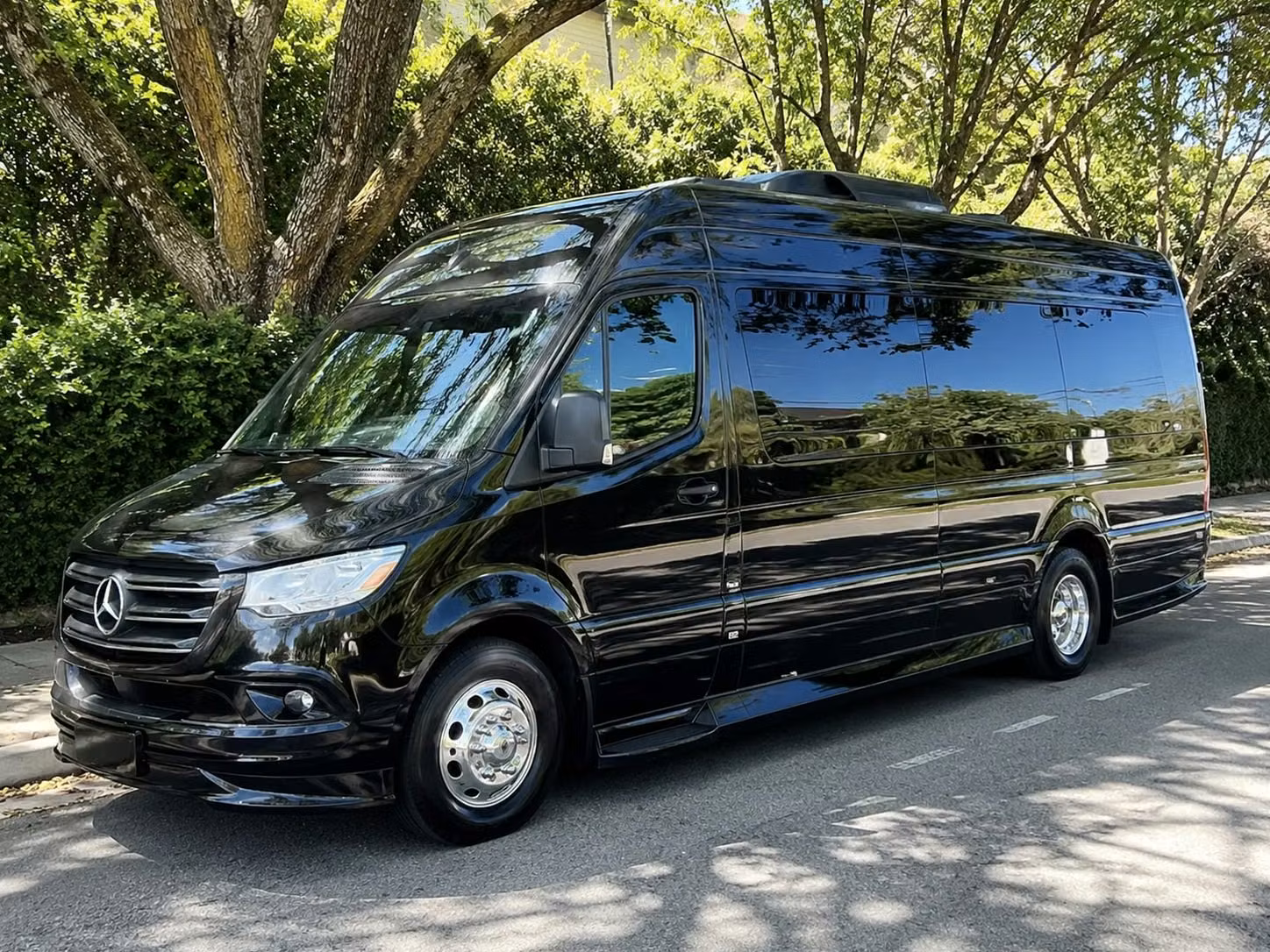 sprinter van with driver